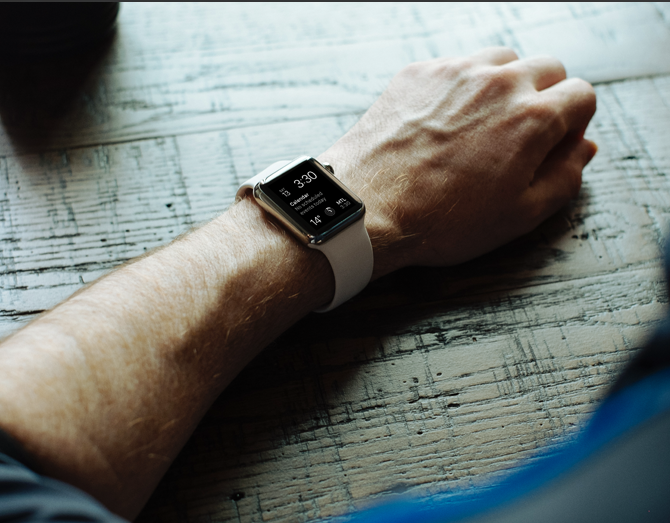 Arm with Watch